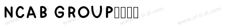 NCAB GROUP字体转换